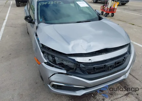 2019 Honda Civic Lx из США, поврежденный, VIN 2HGFC2F69KH582818